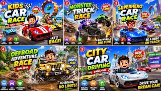 🚘 Super Hero Racing Cars! #Ghan_123_Kide screenshot 3