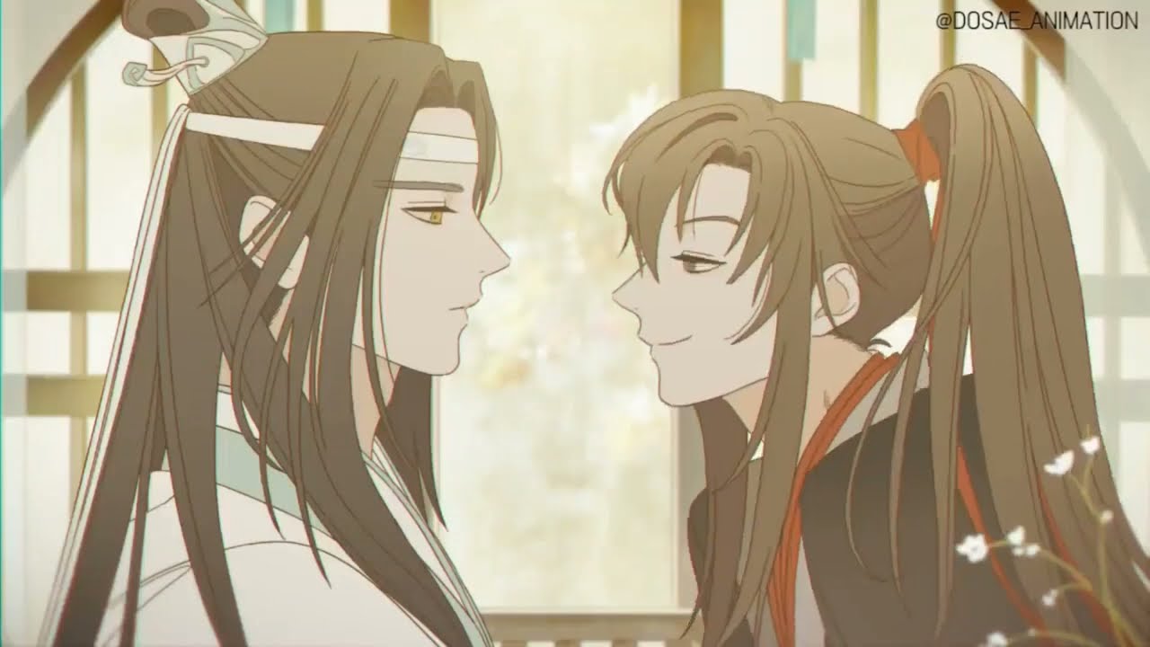 Lan Zhan x Wei Ying hot kiss  #lanzhanxweiyingkiss #hotkiss 