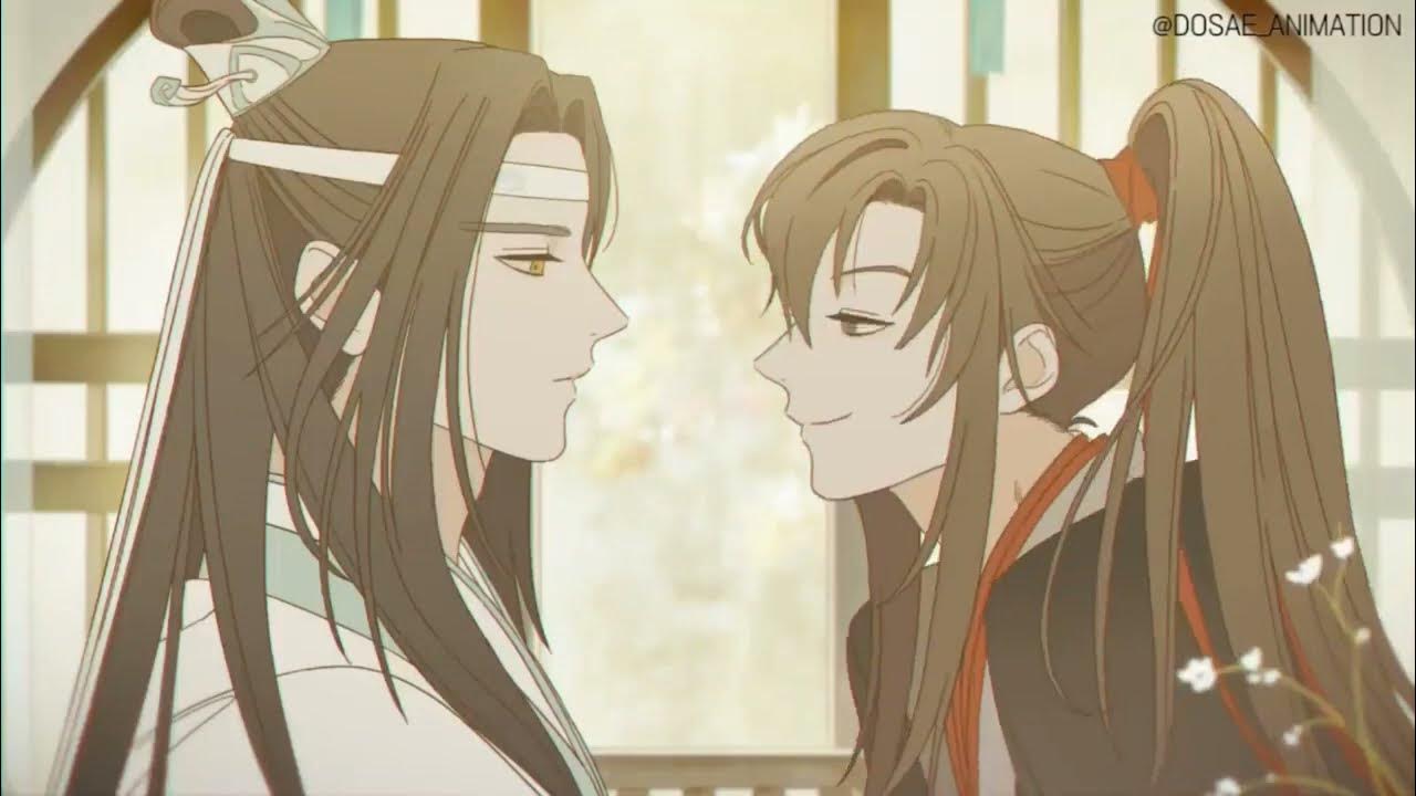 Lan Zhan x Wei Ying hot kiss lanzhanxweiyingkiss hotkiss YouTube