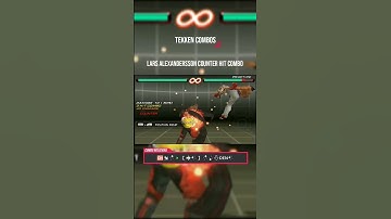 [TEKKEN 6]-Lars Alexandersson Counter Hit Combo⚡#tekken6#gaming