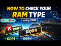 How to check the RAM type DDR3,  DDR4 in Windows