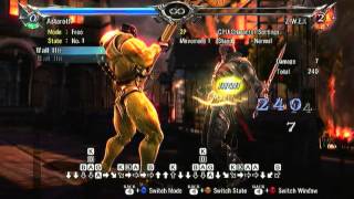 Soulcalibur V: 33 Hit combo with Astaroth