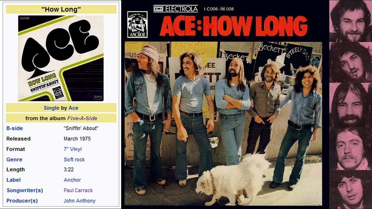 HQ ACE with Paul Carrack - HOW LONG BEST VERSION! Super Enhanced High Fidelity Audio LYRICS & BIO HQ ACE with Paul Carrack - HOW LONG BEST VERSION! Super Enhanced High Fidelity Audio LYRICS & BIO