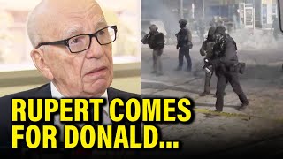 Trump Loses Control As Murdoch Turns On Him Over Ice