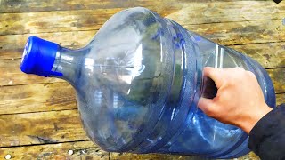 Don't even think about throwing your old bottle out of the water! Great DIY idea