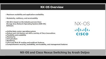 NX OS Overview by  Arash Deljoo