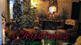 Christmas Home Tour 2023- Day and Night Tour to Music