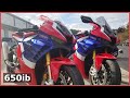 BROKE My Ducati V4 R RACING 2 CBR 1000RR-R Fireblade SP's!