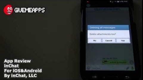 inChat for Android! SMS/MMS + Chat over 3G/4G or Wifi!