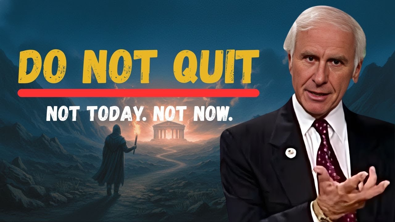 DO NOT QUIT – Jim Rohn & Les Brown Motivational Video