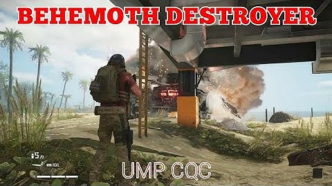 UMP CQC vs Behemoth in Ghost Recon Breakpoint