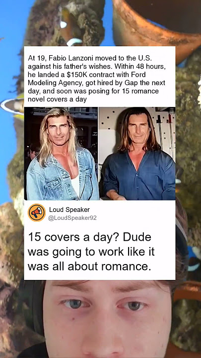 Fabio Lanzoni's Meteoric Rise To Romance Novel Stardom