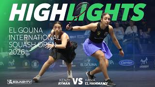 🇪🇬 El Hammamy v Ayman 🇪🇬 | El Gouna International 2026 | ROUND 2 HIGHLIGHTS