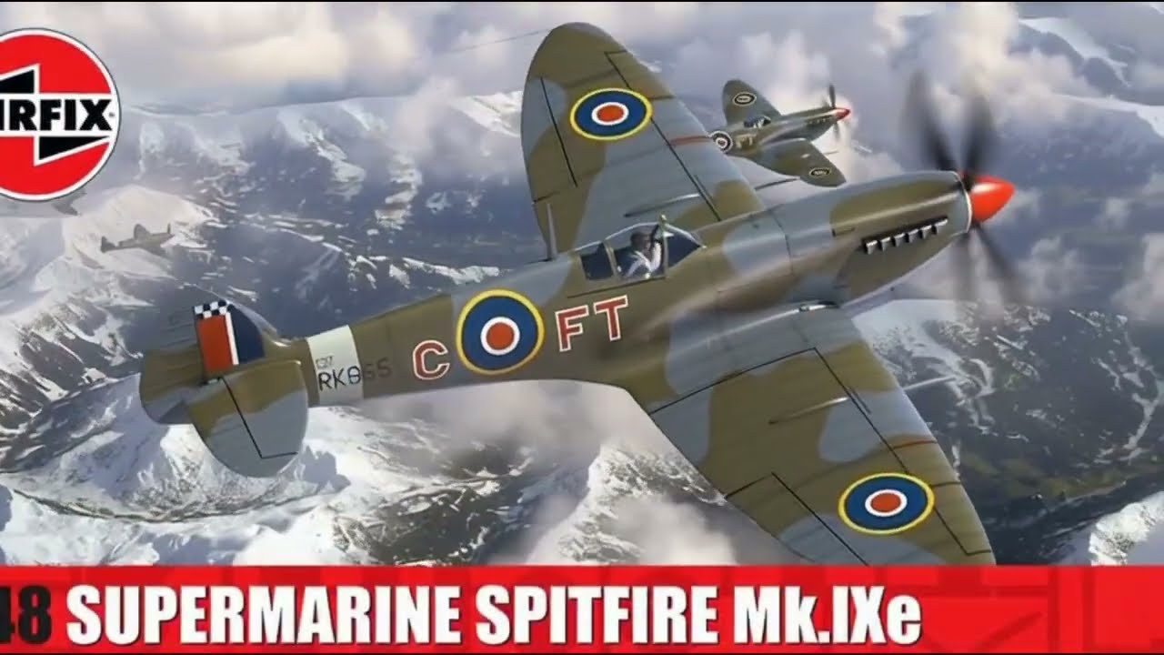 Airfix Supermarine Spitfire Box Art