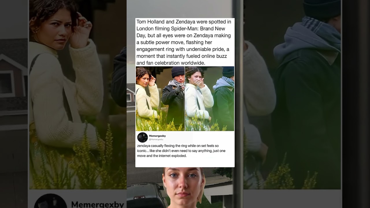 Tom Holland and Zendaya were spotted in London filming Spider-Man: Brand New Day