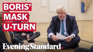 Boris Johnson urges pupils return to school after face coverings U-turn