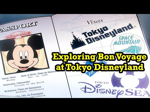 Exploring Bon Voyage, Tokyo Disneyland's Shop of Shops