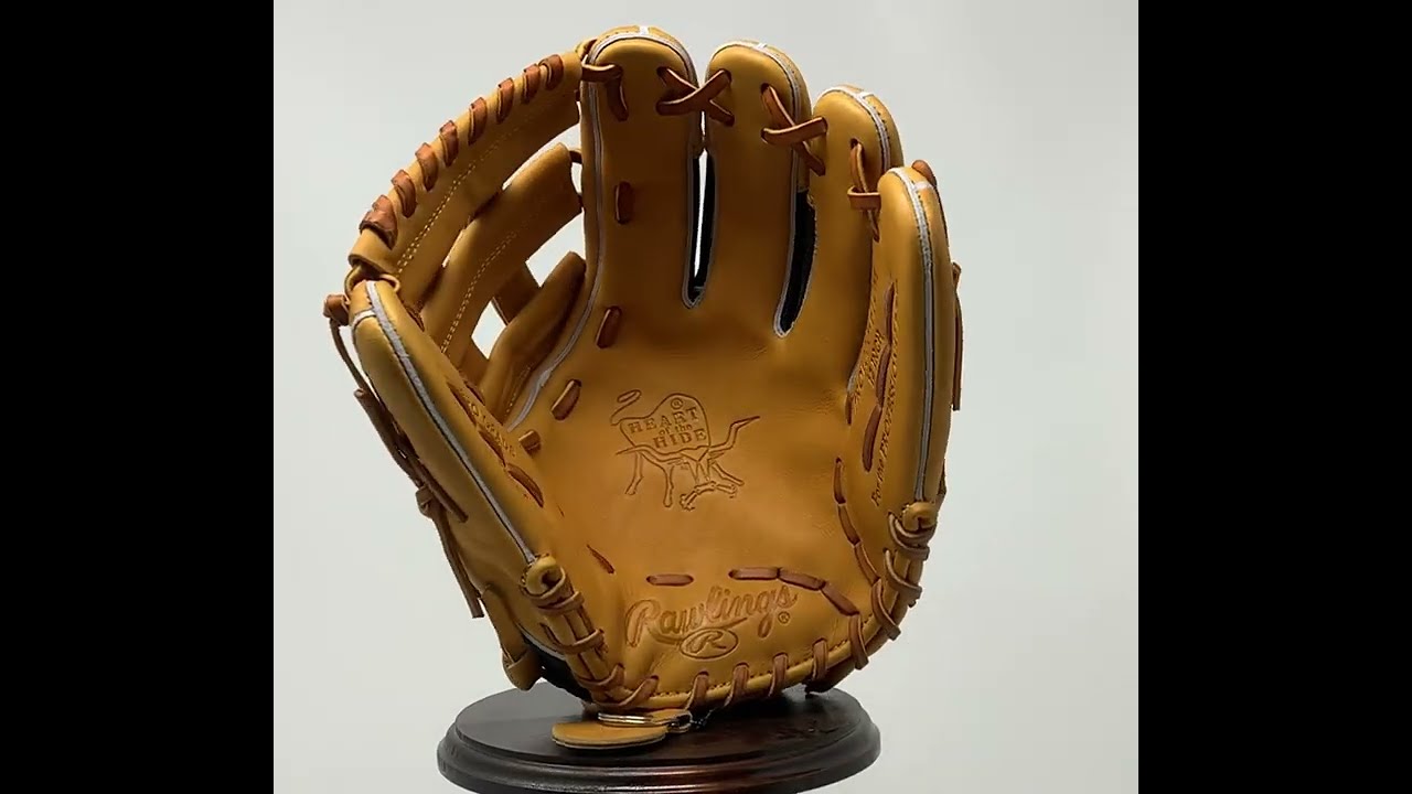 Rawlings Heart of the Hide 12 Inch Baseball Glove 1000 Deco Mesh