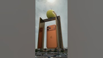 A fresh bite of innovation, iPhone 17 Pro Max #vfx #vfxartist #cgi #cgiart #iphone17 #dubai #blender