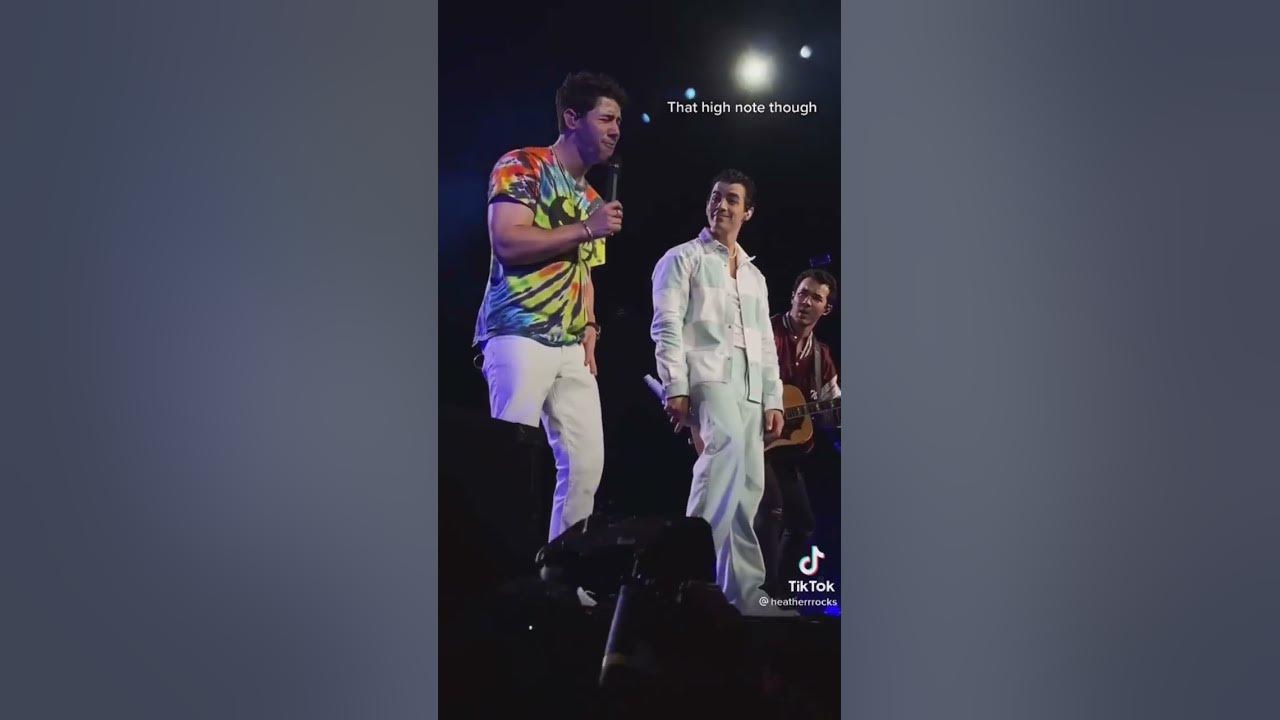 “That high note though” indeed!! 🤯#jonasbrothers #nickjonas #joejonas #kevinjonas #music #highnotes