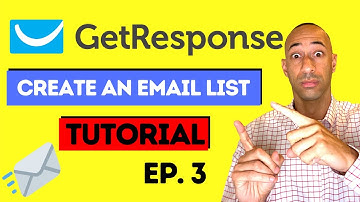How To Build An Email List In GetResponse 2024 (Email Marketing Tutorial) | Ep.3
