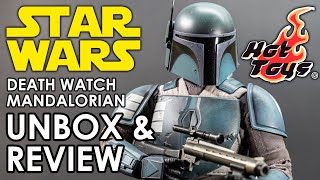 Hot Toys Star Wars Death Watch Mandalorian Unbox & Review
