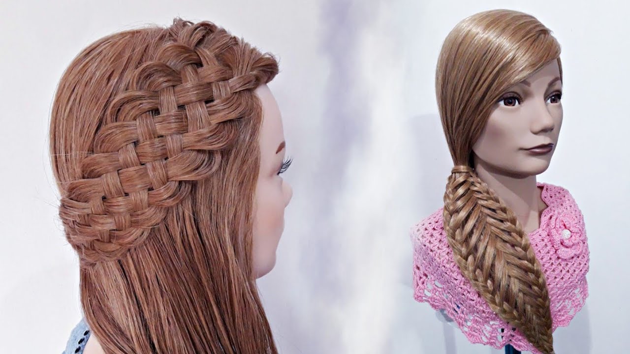 2 PEINADOS muy fáciles de realizar😱 | Trenzas fáciles y rápidos | La reina de las trenzas