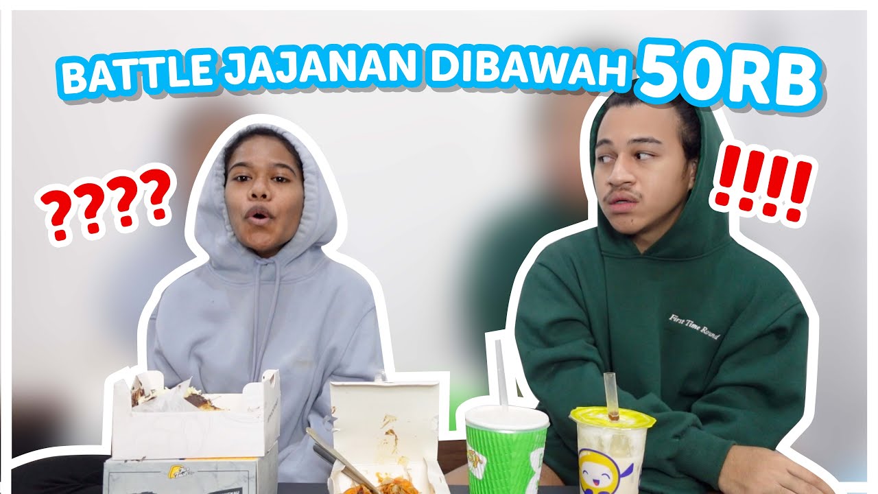 BATTLE JAJANAN DIBAWAH 50RB /W MAYA (ALIAS ADEK W IUH) - YouTube