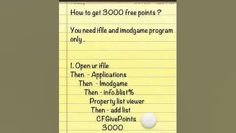 How To Get free 3000 Points on Imodgame