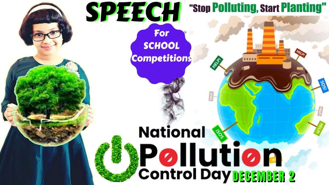 speech on pollution one minute