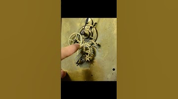 Perpetual calendar clock mechanism #shorts