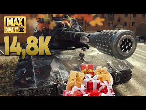 E 100: 14.8k with a lot of gifts - World of Tanks