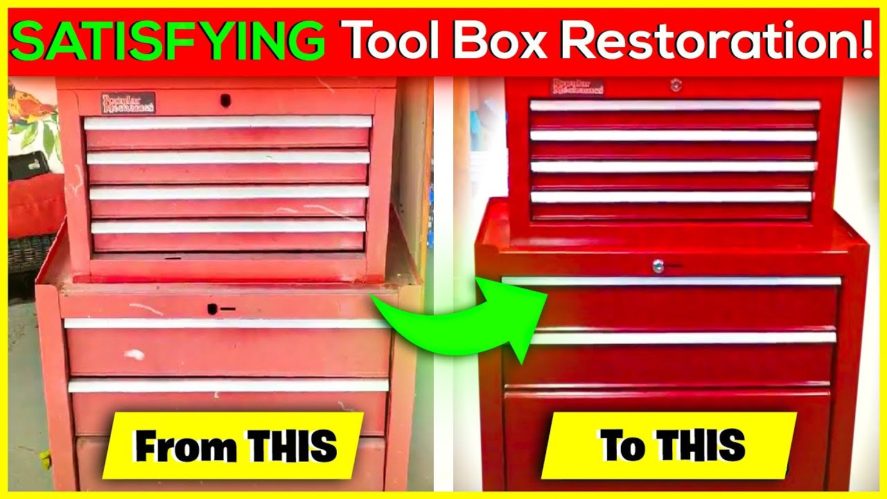 Satisfying Tool Box Restoration!