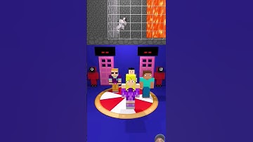 Win Round and Round (Squid GameSeason 2) #squidgame mingle #minecraftanimation