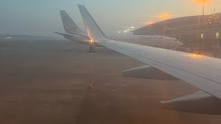 Myanmar National Airlines 🇲🇲Boeing 737-800, UB019 RGN-BKK,Takeoff from Yangon International Airport 