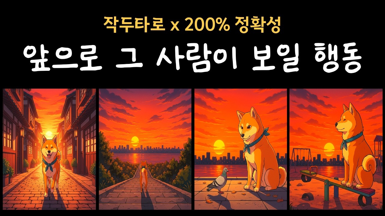 [타로]그 사람은 곧 이런 행동을 하면서 다가올거에요 #속마음타로