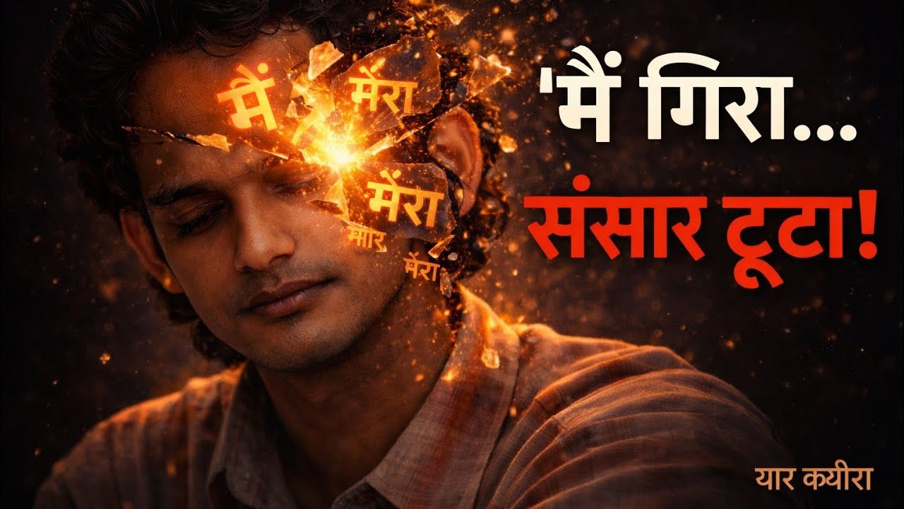 संसार मन में है | कबीर का रहस्य जिसने जीवन बदल दिया | मैं गिरा, संसार टूटा#