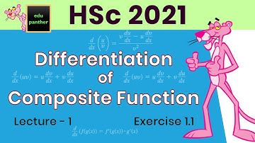 Differentiation of composite function | lecture 1 | exercise 1.1 | Maharashtra board 2020-21