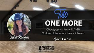 ONE MORE - Cours tuto - Line dance