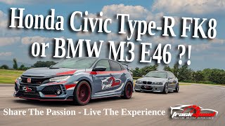 Honda Civic Type-R FK8 vs. BMW M3 E46 – Legends Compared!
