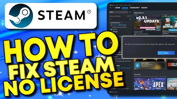 Fix Steam No Licenses Error - An Error Occurred While Launching This Game (2025)