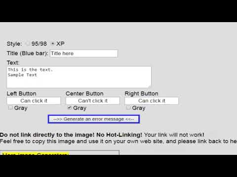 YTP Tutorial #22   Fake Error Message Box (reuploaded)