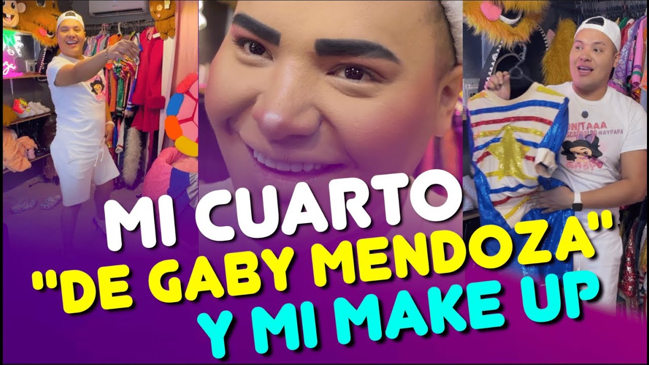 MI CLOSET DE GABY MENDOZA | MAKE UP | CON TACONES A LA ESCUELITA