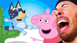 FUNNIEST Bluey VS Peppa Pig Animations?! (Whos Your Favorite?)