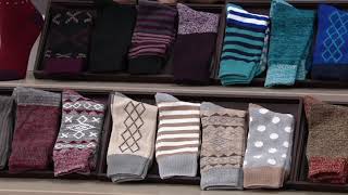 MUK LUKS Microfiber Boot Socks Set of 4 on QVC