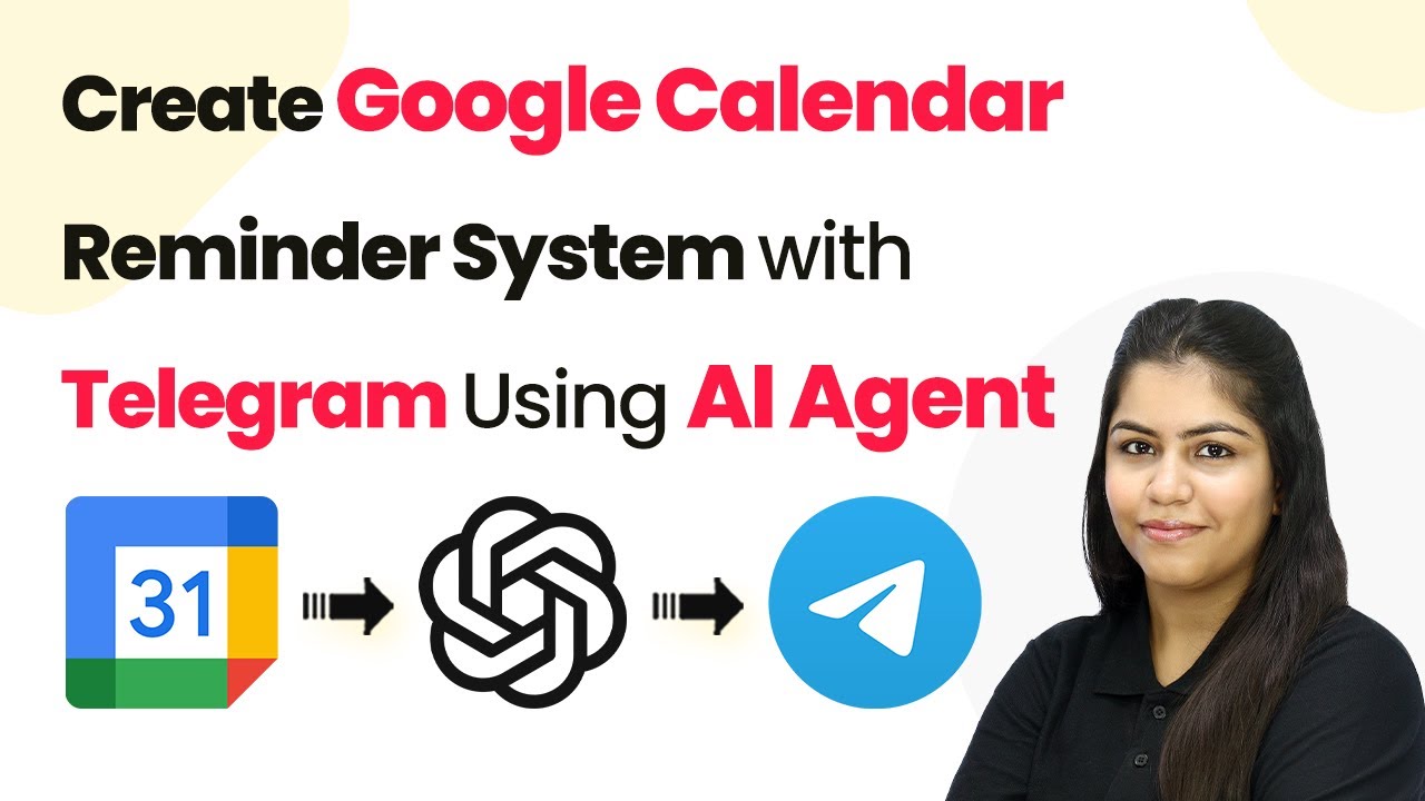 How to Create Google Calendar Reminder System with Telegram Using AI Agent