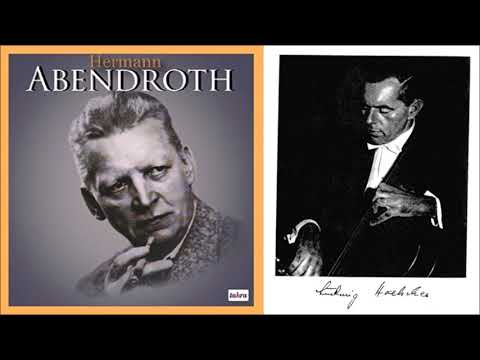 Dvorak "Cello Concerto" Ludwig Hoelscher/Hermann Abendroth