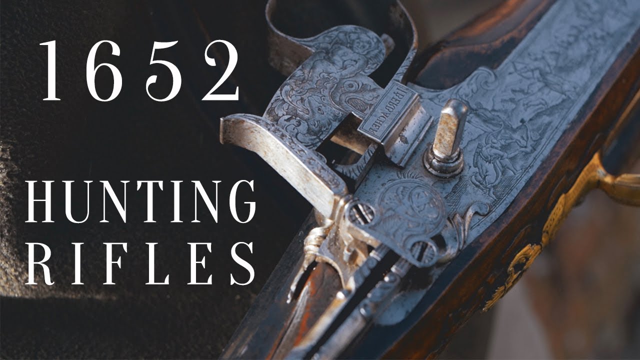 Wheellock Hunting rifles from 1652 - Matched Pair