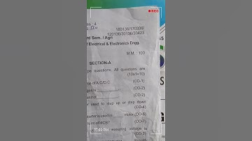 Diploma hsbte|| Basics of Electrical & Electronics engineering|| Question Paper||  2021 March paper