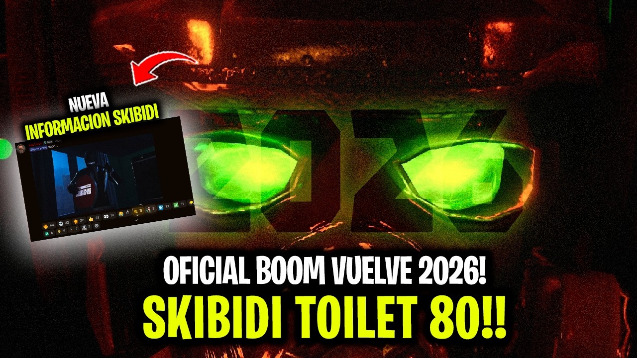 SKIBIDI 80 IMAGEN OFICIAL DE BOOM! SECRETO 😱 NUEVA INFORMACION 🤫 Skibidi Toilet 80 Spoiler